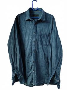 Men's Blue Denim Shirt