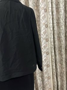 Elegant Black Chiffon Blouse