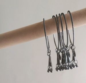 Metal Bangle Set  (Pack of 6)