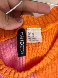 Colorblock Knit Tank Top