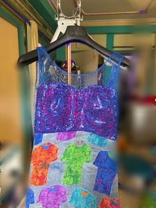 Stunning Blue Sequin Gown