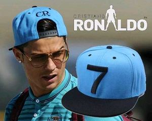 Cristiano Ronaldo CR7 Blue snapback