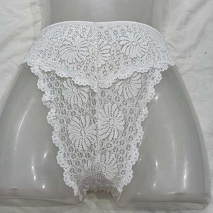 White🅾️ Lace Briefs