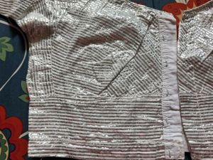 Sparkling Crop Top Blouse