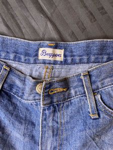 Distressed Denim Shorts
