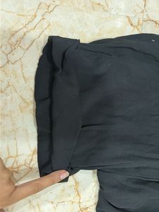 Black Wide-Leg Trousers