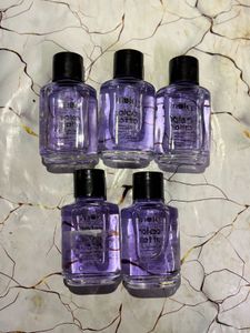 plum Color Clinic Nail Polish Purple Set of 5