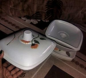 5 Plate With 2 Bowl 🍽️ Dinnerware