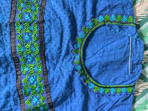 Hackoba embroidery kurta