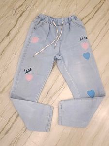 Cute Heart Jeans