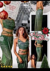 Backless top and skirt For Women
