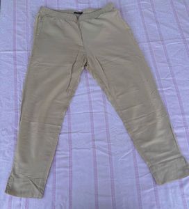 Go Colors Womens Cream Pant