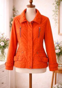 Vibrant Orange Women's Jacket