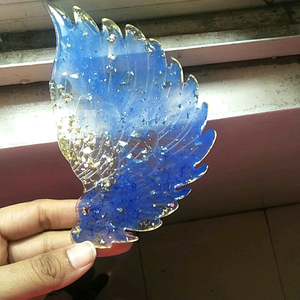 resin angel wing  coster