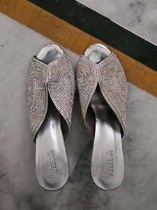 Sparkling Embellished Sandals