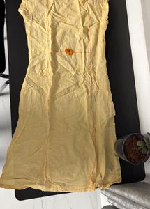 Yellow Casual Dress