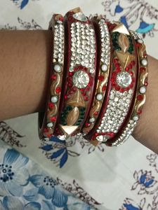 Beautiful Embellished Bangles