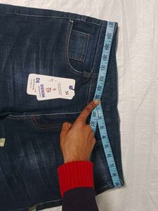 Stylish Dark Blue Denim Jeans