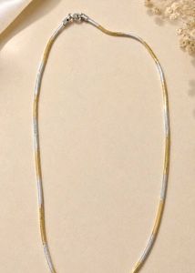 Two-Tone Chain Necklace