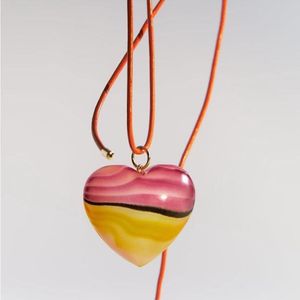 Limited Edition Zara Heart Necklace From NYC