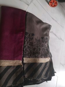 Saree   Blouse Readymade And Very Soft Sare