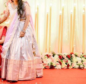 south indian half saree orElegant  lehenga an