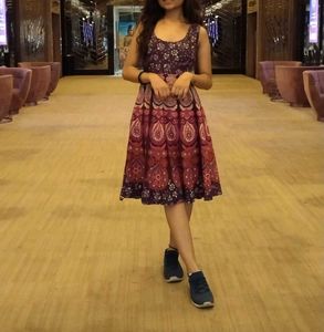 Boho Print Dress