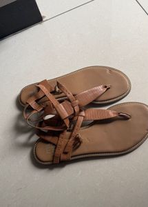 Stylish Brown Strappy Sandals Gladiators