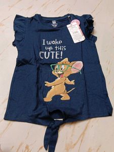 6-8 year Cute Jerry Mouse Graphic Tee