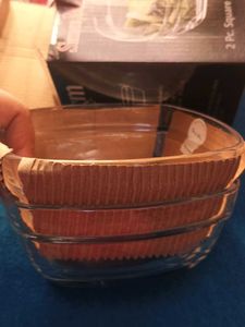 2 Pc Square Bowl
