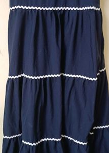 black  Tiered Maxi Dress