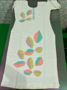 Elegent Leaf design Kurta Set 🌸