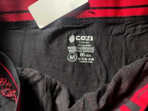 COZI Luxury Red Men's Briefs