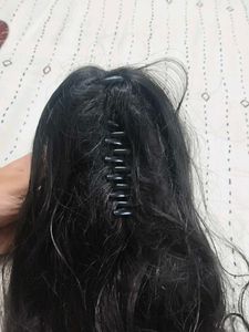 ponytail hair wig brown