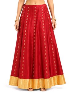 Brocade Lehenga A-line Skirt Ethnic Wear Lahenga S