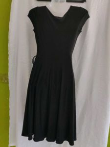 Van Heusen Classic Black Wrap Dress