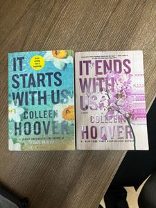 Pack of 2 it starts and ends with us coleen hoover