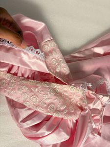 Satin Dress Set