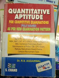 Quantitative Aptitude for Competitive Examinations