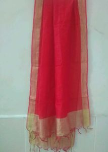 Dupatta Red & Golden Combination...