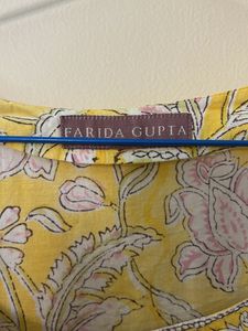 Yellow Floral Kurta
