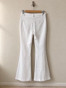 Classic White Flare Pants