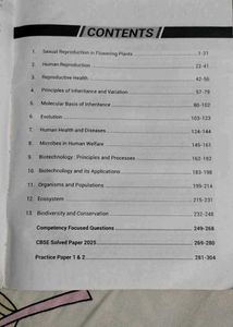 CBSE Biology Chapterwise Question Bank 2025-26