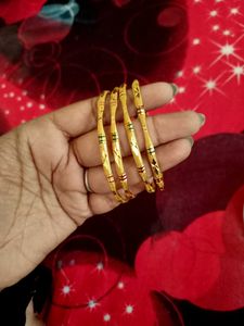 New 1 gram gold bangles