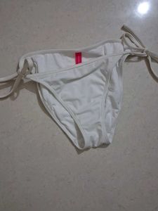 S White Bikini Bottom