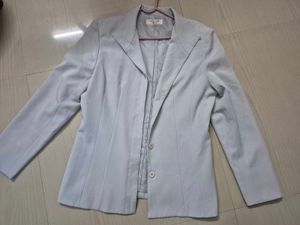 Vintage Light Blue Blazer