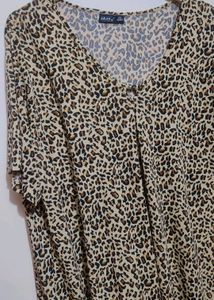 Lion Print Top For Healthy Girl &amp; Woman 46-48 Bust