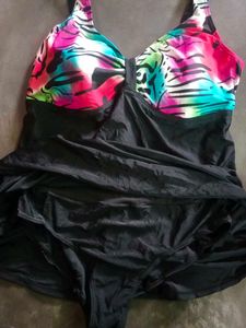 Plus SIZE Colorful Swimsuit