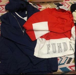 Forever 21 FunDay Red Crop Top