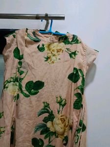 Floral Print Kurta
